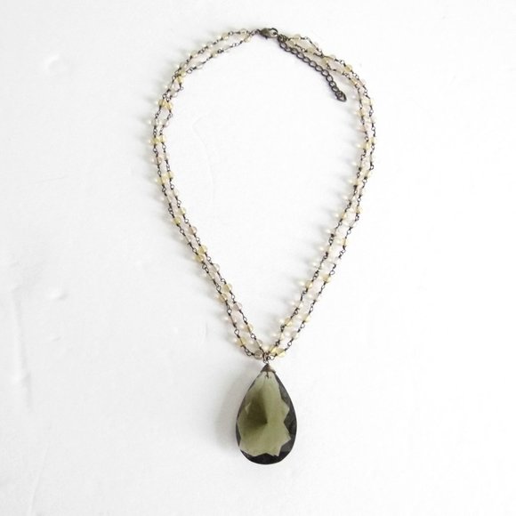 2 pc LOT Necklace Drop + Choker - Picture 7 of 8